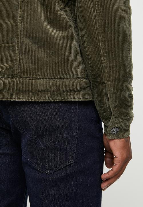 Only & Sons - Onslouis life jacket corduroy pk 0421 - canteen