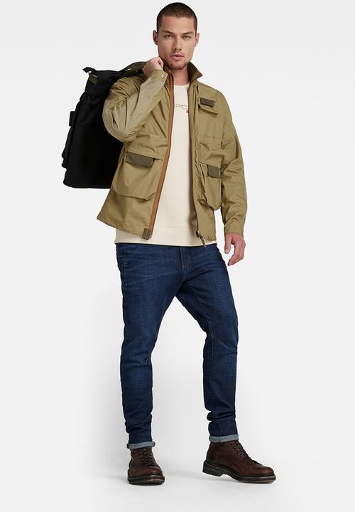 G-STAR - Zip pocket bomber - fresh army green