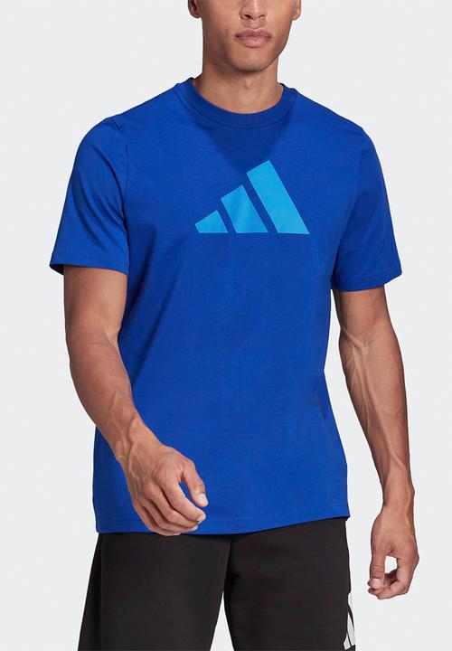 adidas Performance - Future Icons 3bar Tee - Royal Blue