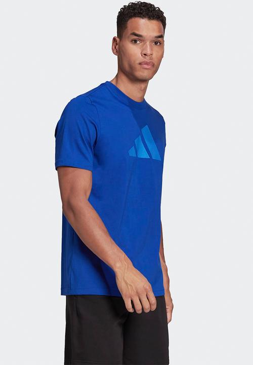 adidas Performance - Future Icons 3bar Tee - Royal Blue