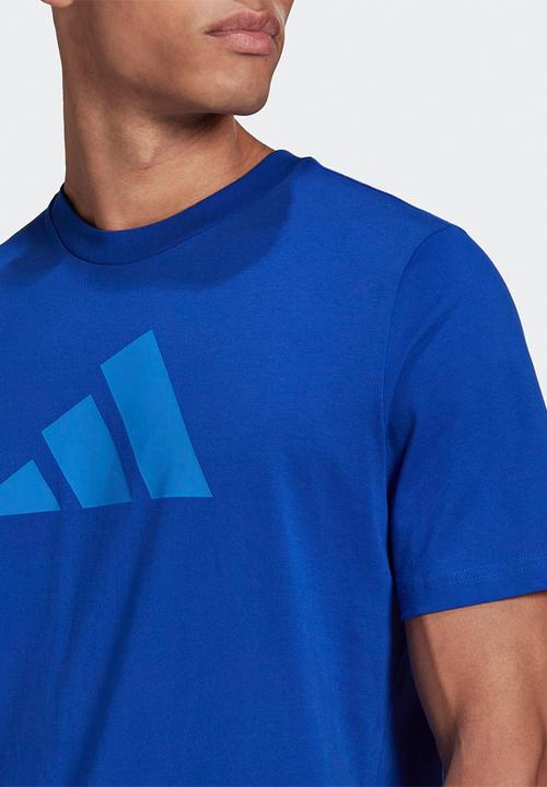 adidas Performance - Future Icons 3bar Tee - Royal Blue