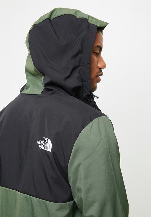 The North Face - Ma wind jacket - green & black 