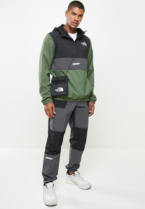 The North Face - Ma wind jacket - green & black 