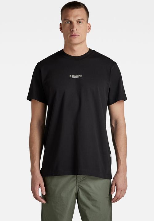 G-STAR - Center logo loose r t - dark black