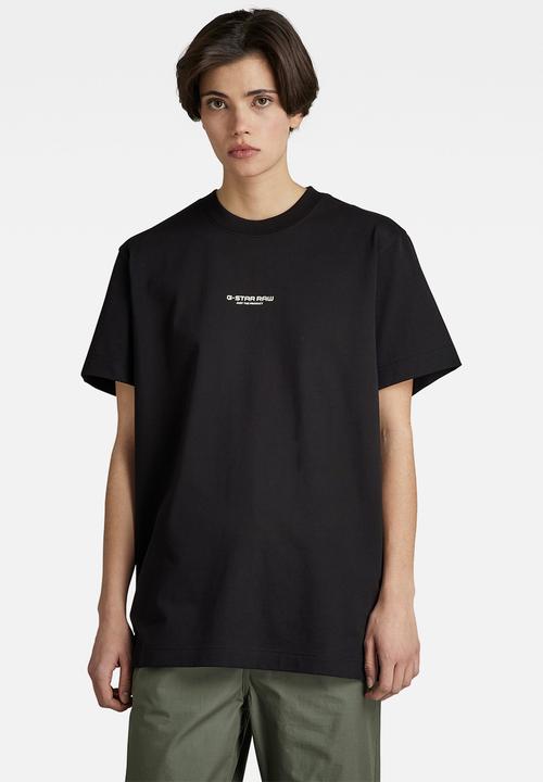 G-STAR - Center logo loose r t - dark black