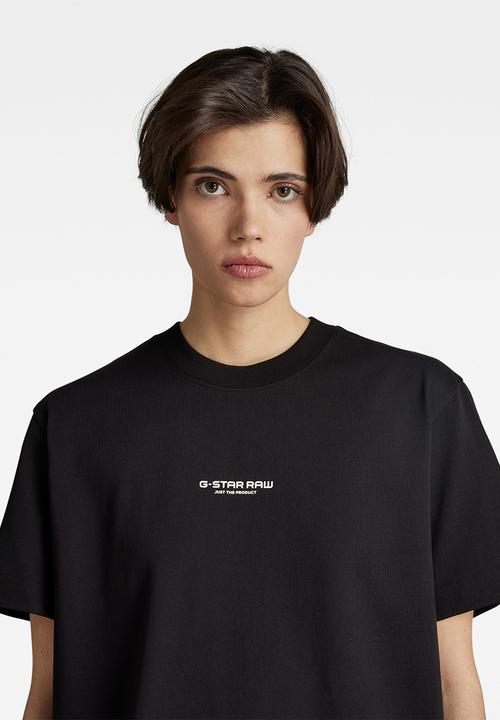 G-STAR - Center logo loose r t - dark black