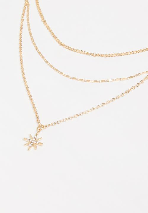 Superbalist - Alice layered necklace - gold