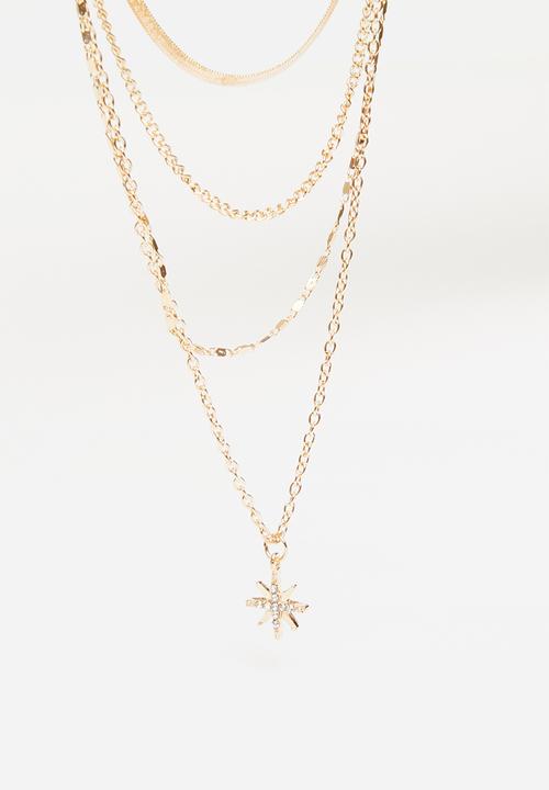 Superbalist - Alice layered necklace - gold