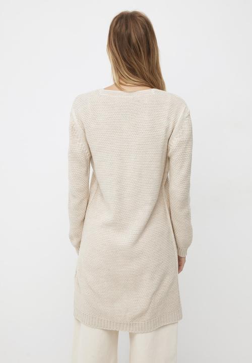 Trendyol - Pocket detailed cardigan - ecru