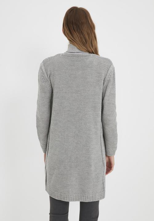 Trendyol - Pocket detailed cardigan - grey