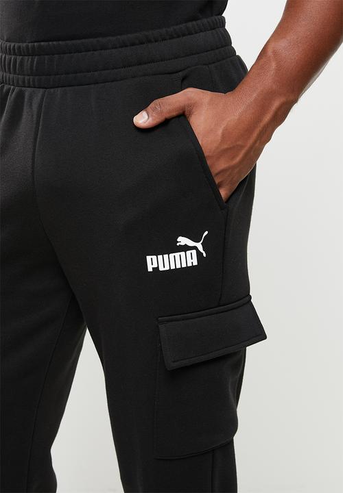 PUMA - Ess Cargo Trackpants - Black