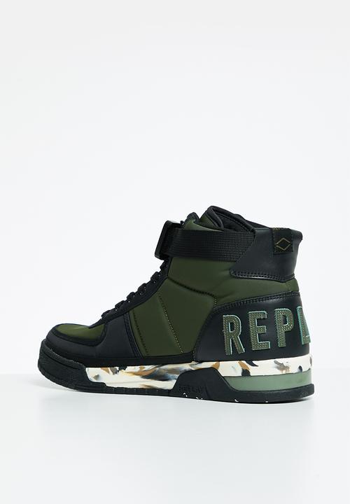 Replay - Notorious - mil green & black