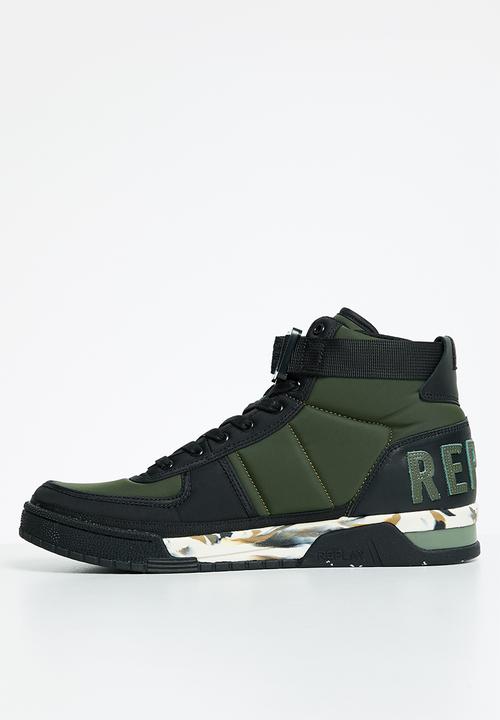Replay - Notorious - mil green & black