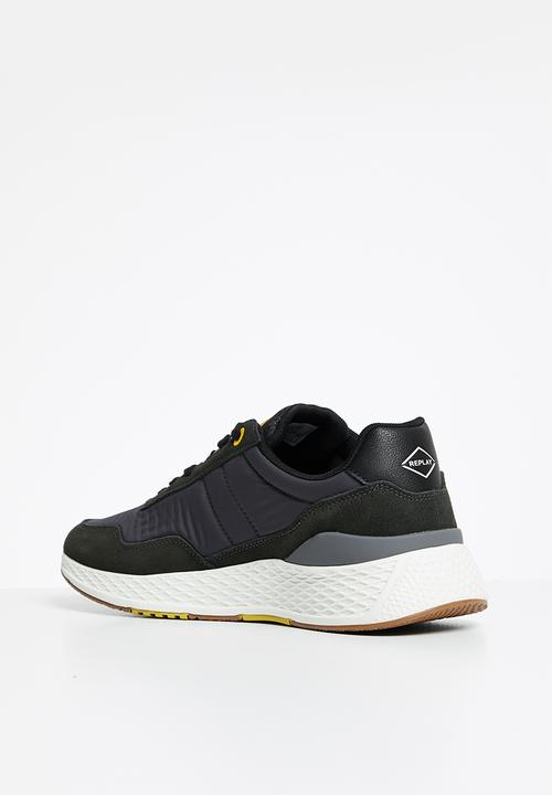 Replay - Urbane - grey, black & yellow