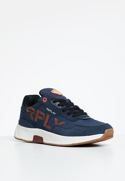 Replay - Urbane - denim navy & red