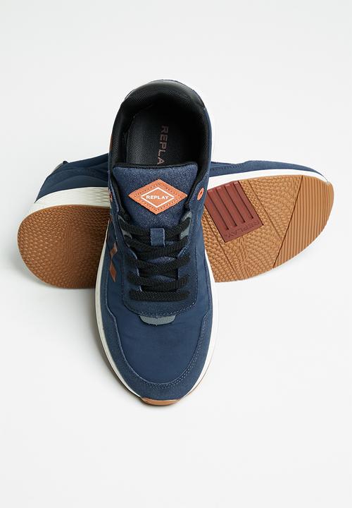 Replay - Urbane - denim navy & red
