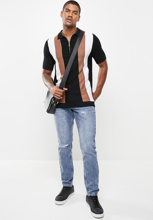 Jonathan D - Tobi relaxed straight leg jeans - light blue