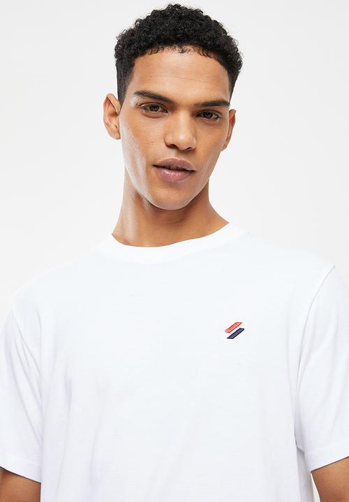 Superdry. - Superdry code essential tee - white