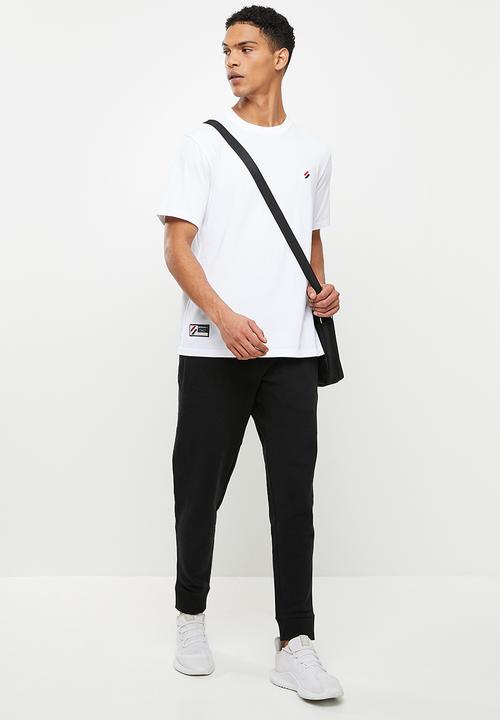 Superdry. - Superdry code essential tee - white