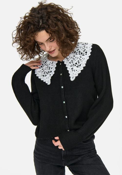 ONLY - Lilja long sleeve cardigan - black
