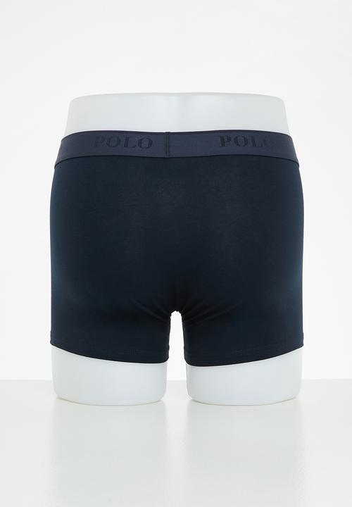 POLO - Men big pony knit boxer - navy
