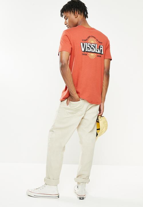 Vissla  - Coast to coast tee - rust