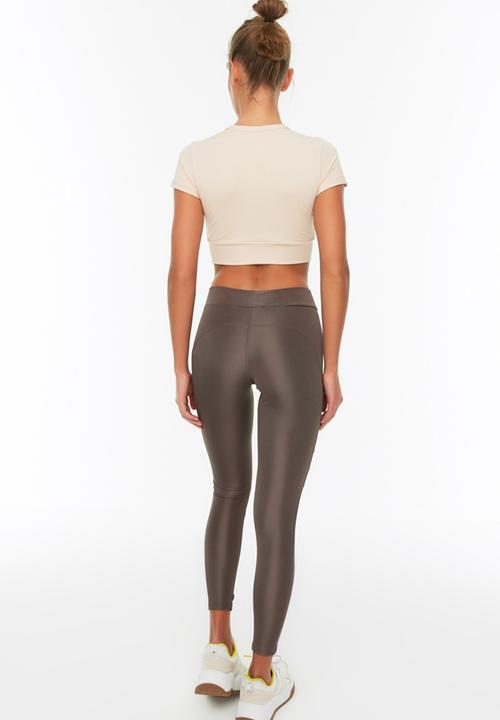 Trendyol - Sport leggings - mink
