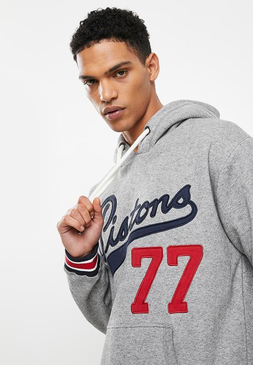 Superdry. - Collegiate hood - grey