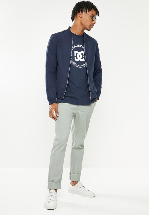 DC - Dc star pilot short sleeve - navy blazer