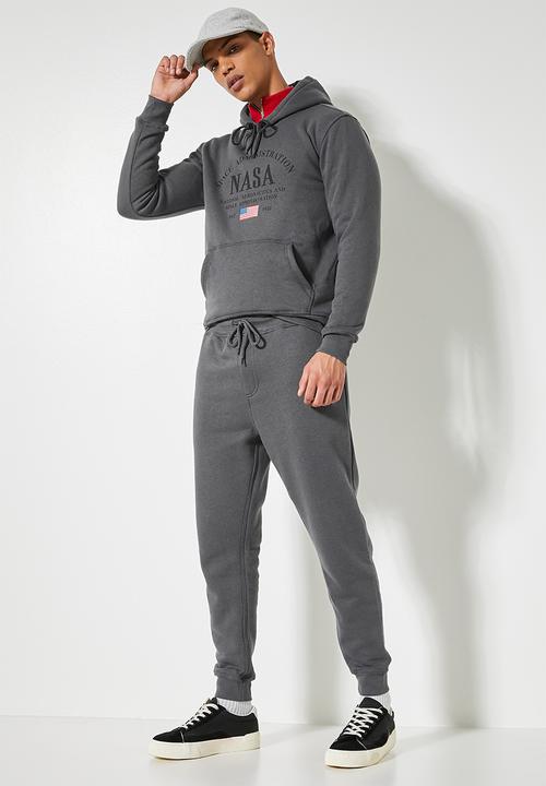 Superbalist - Tokyo regular fit sweatpants - mid grey