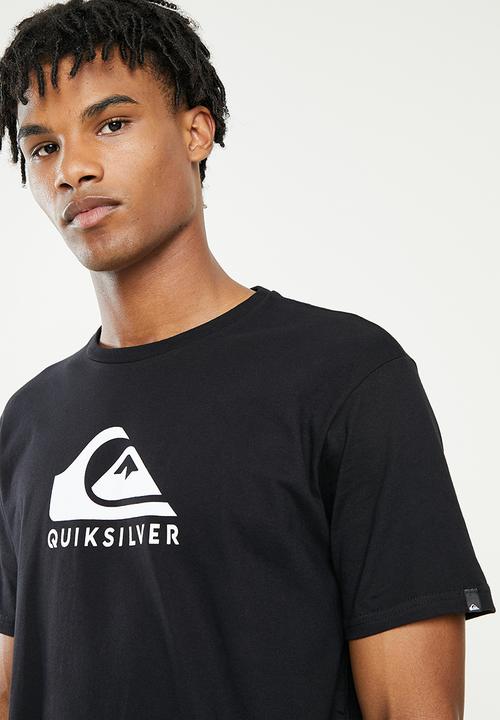 Quiksilver - Corp logo ss tee - black