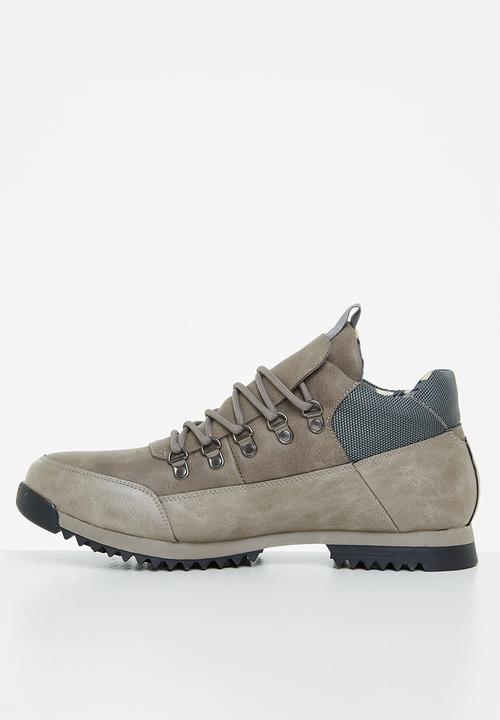 UrbanArt - Crocco 21 faux nubuck & faux leather - grey