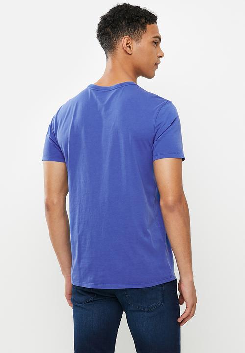 GUESS - Guess logo print short sleeve tee - very blue