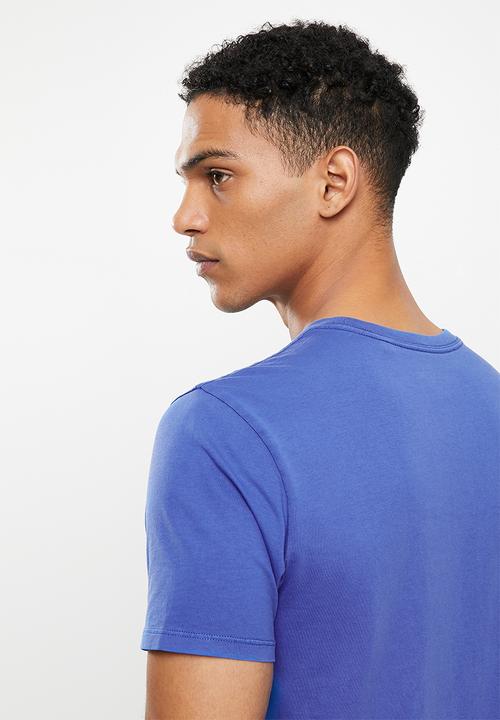 GUESS - Guess logo print short sleeve tee - very blue