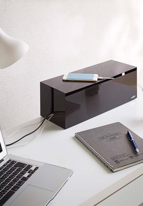 Yamazaki - Web cable box - black