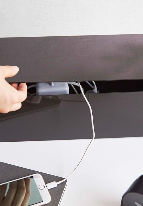 Yamazaki - Web cable box - black