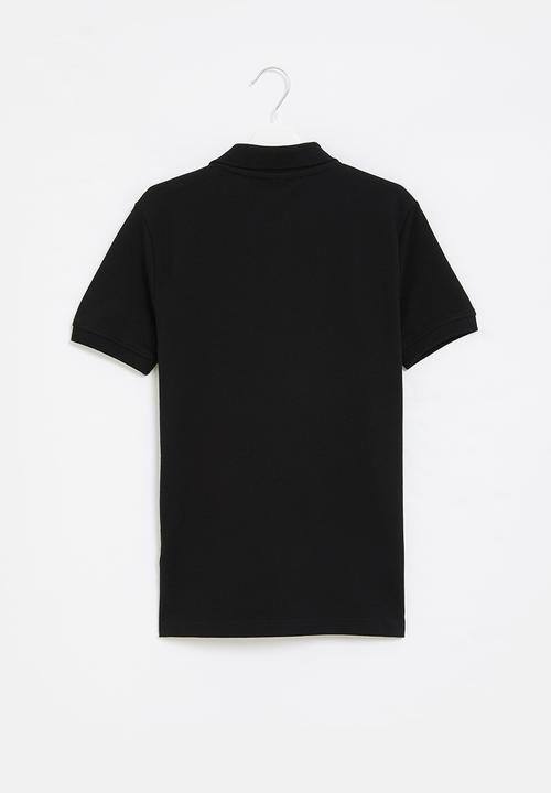 POLO - Boys classic short sleeve golfer - black