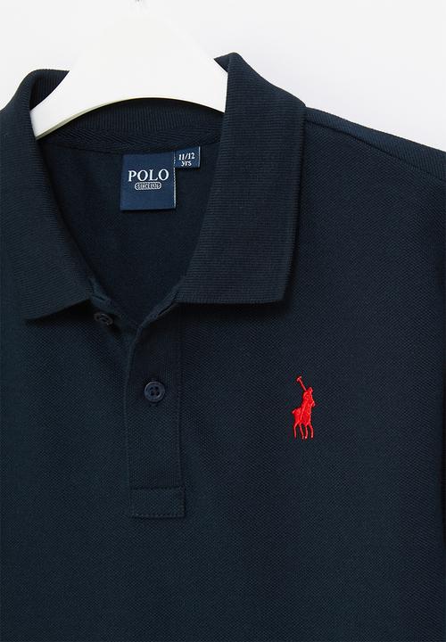 POLO - Boys classic short sleeve golfer - navy