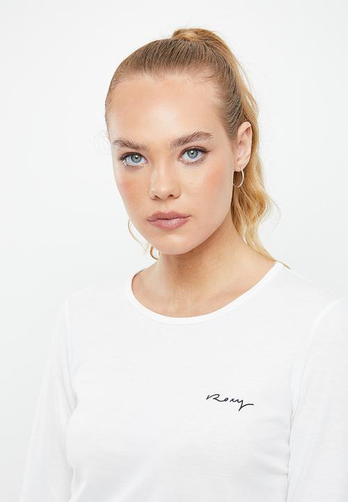 Roxy - Women long sleeve tee - snow white