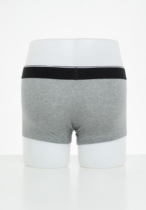 Diesel  - Umbx-damien three pack boxers - red/grey/black