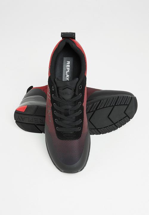 Replay - Reserved - black & red