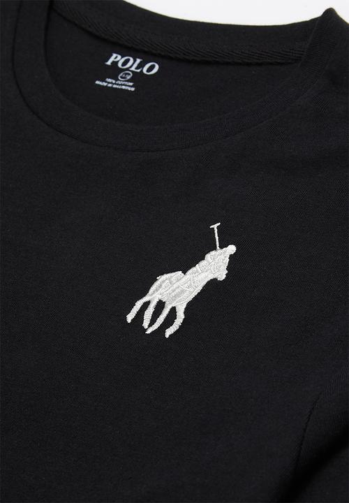 POLO - Boys classic tee - black