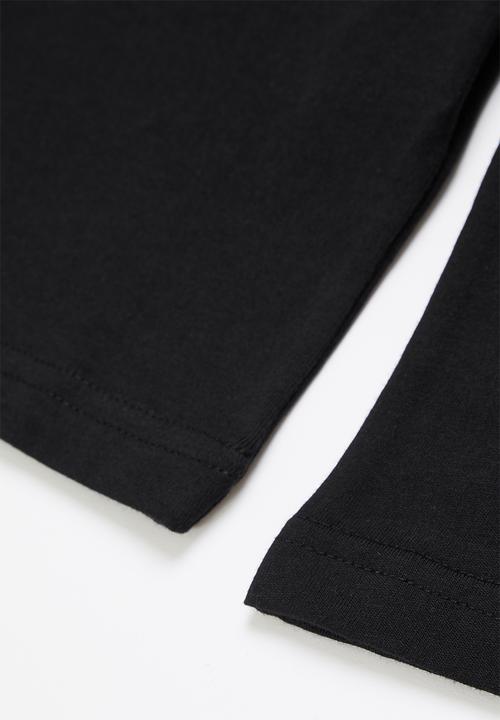 POLO - Boys classic tee - black