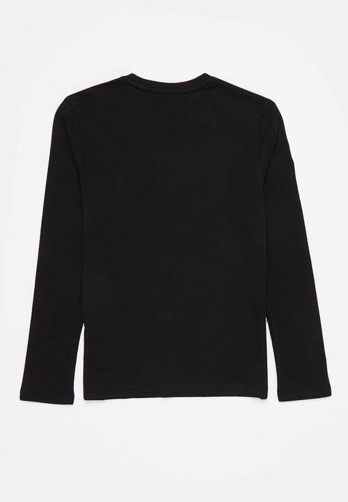 POLO - Boys classic tee - black
