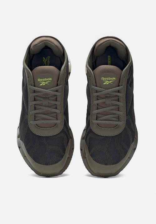 Reebok - Zig dynamica 3 - army green/core black/acid yellow