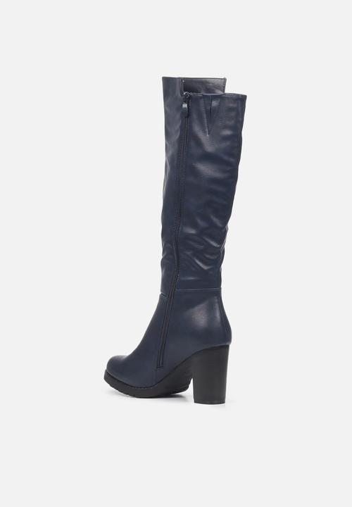 Butterfly Feet - June 1 knee high boot - navy
