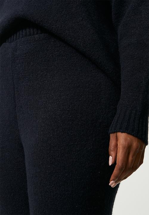 Superbalist - Knitwear wide leg pant - navy