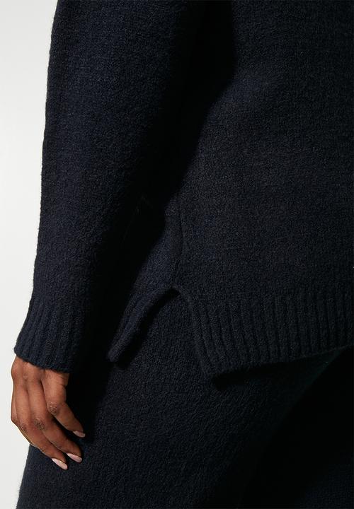 Superbalist - Soft touch funnel jumper - navy
