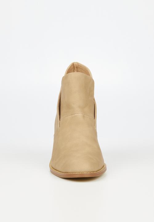 Butterfly Feet - Saddle 3 ankle boot - taupe