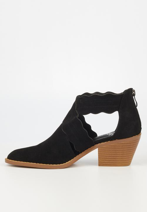 Butterfly Feet - Saddle 4 ankle boot - black